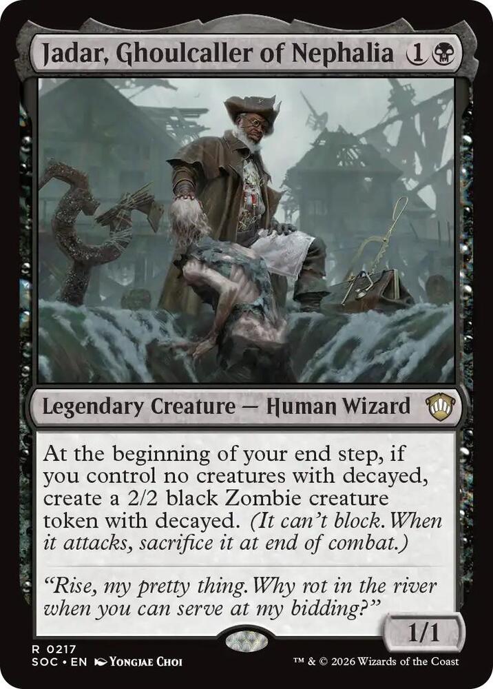 Jadar, Ghoulcaller of Nephalia 217 (Commander: Secrets of Strixhaven)  | Good Games Modbury