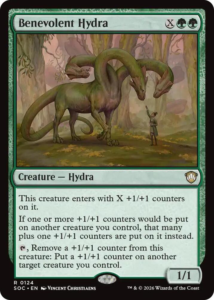 Benevolent Hydra 124 (Commander: Secrets of Strixhaven)  | Good Games Modbury