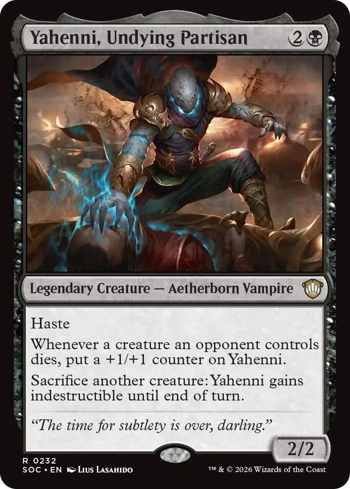 Yahenni, Undying Partisan 232 (Commander: Secrets of Strixhaven)  | Good Games Modbury