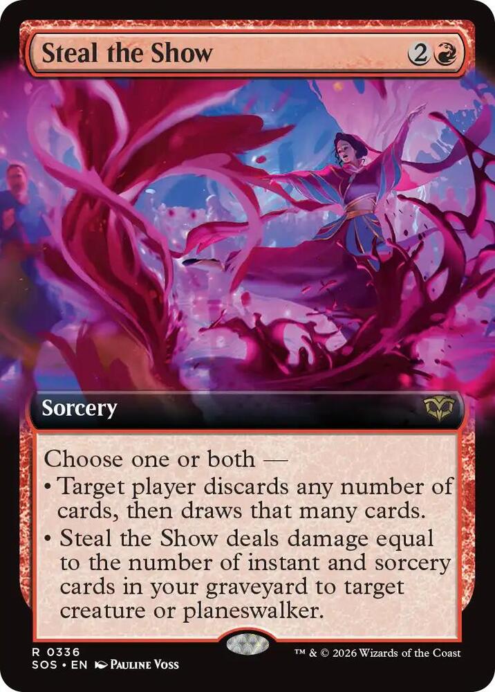 Steal the Show 336 (Secrets of Strixhaven)  - Extended Art Foil | Good Games Modbury