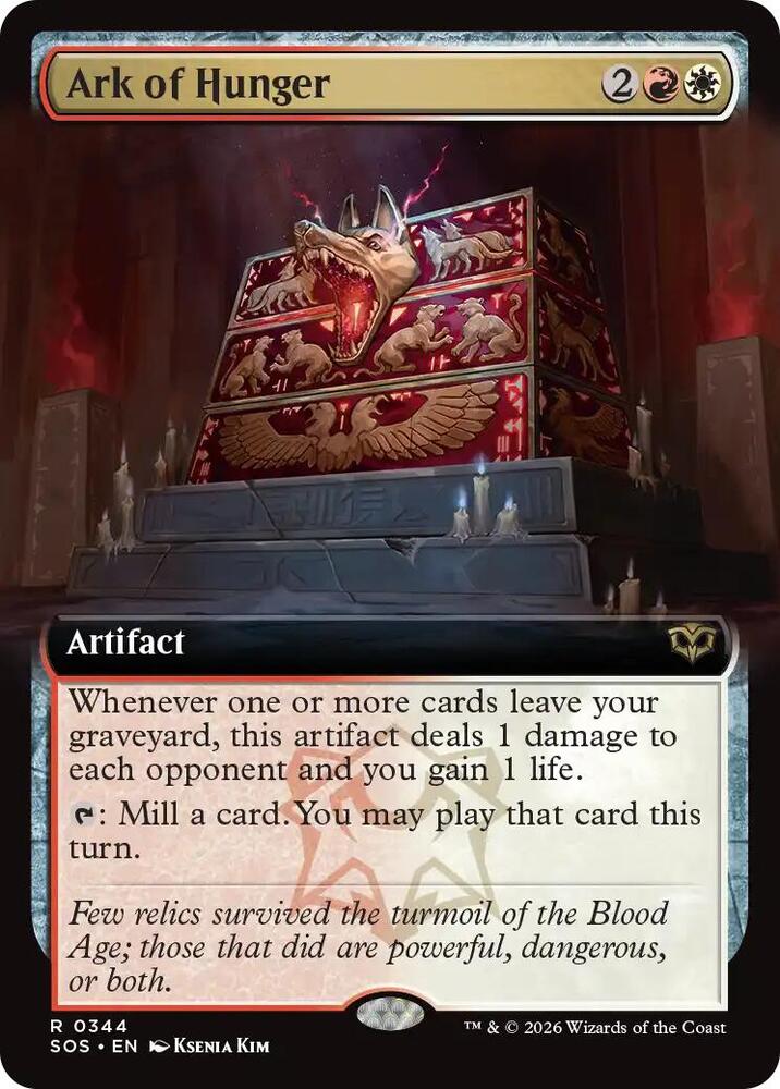 Ark of Hunger Extended Art 344 (Secrets of Strixhaven)  - Extended Art | Good Games Modbury