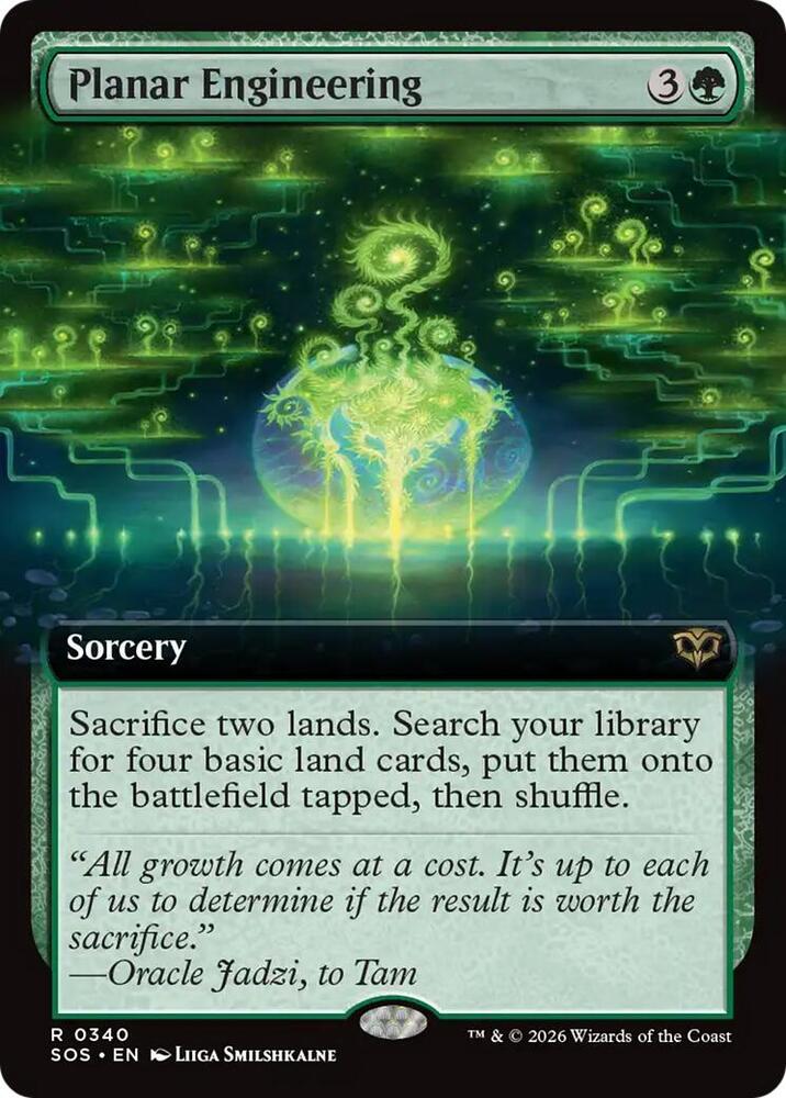 Planar Engineering 340 (Secrets of Strixhaven)  - Extended Art Foil | Good Games Modbury