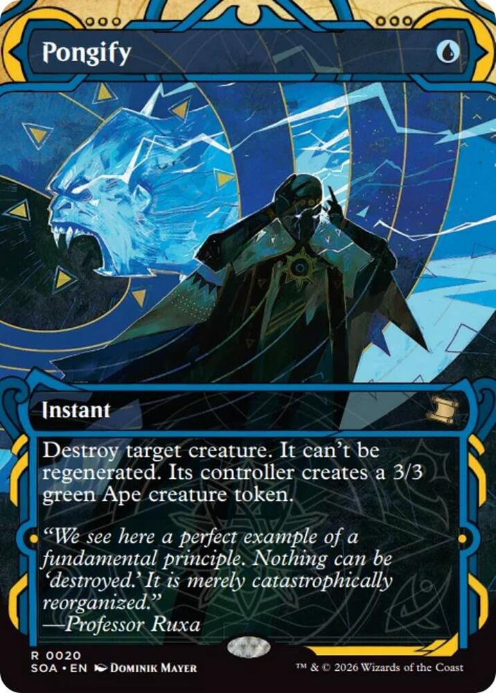Pongify 20 (Secrets of Strixhaven: Mystical Archive)  - Foil | Good Games Modbury