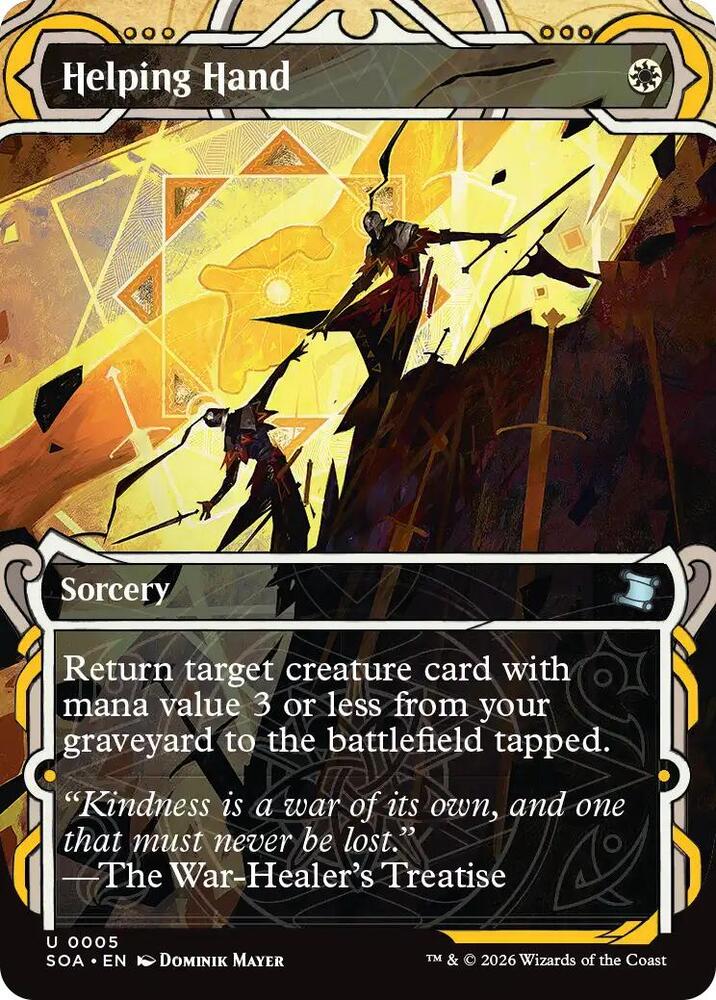 Helping Hand 5 (Secrets of Strixhaven: Mystical Archive)  - Foil | Good Games Modbury
