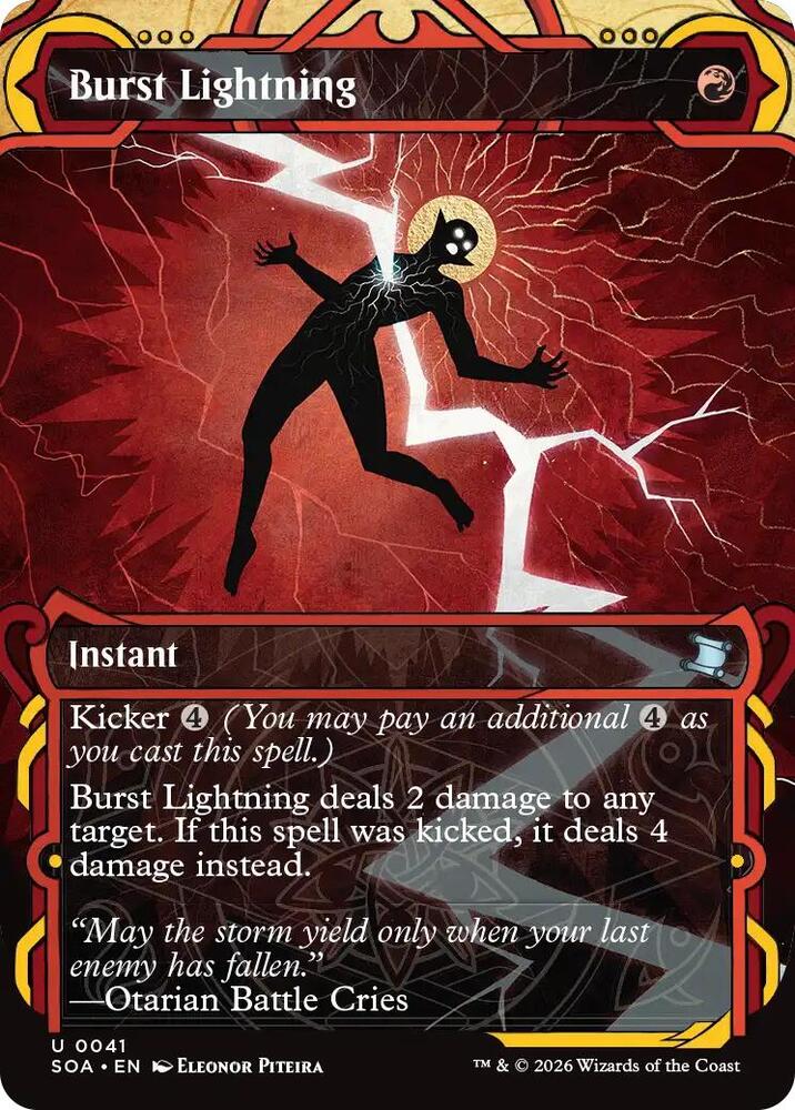 Burst Lightning 41 (Secrets of Strixhaven: Mystical Archive)  | Good Games Modbury