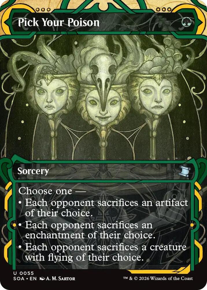Pick Your Poison 55 (Secrets of Strixhaven: Mystical Archive)  - Foil | Good Games Modbury