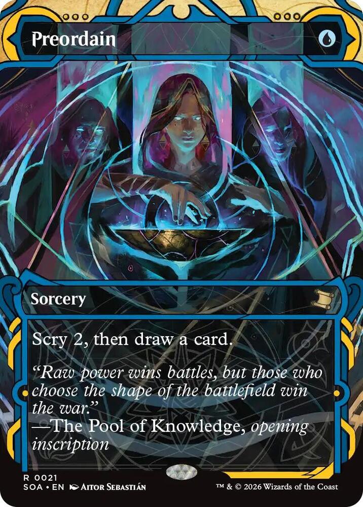 Preordain 21 (Secrets of Strixhaven: Mystical Archive)  - Foil | Good Games Modbury