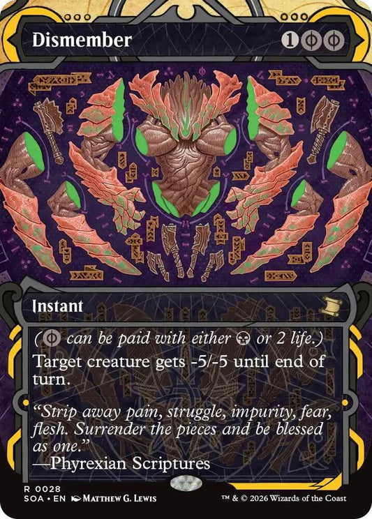 Dismember 28 (Secrets of Strixhaven: Mystical Archive)  - Foil