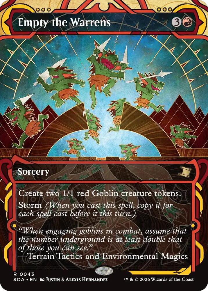 Empty the Warrens 43 (Secrets of Strixhaven: Mystical Archive)  - Foil | Good Games Modbury