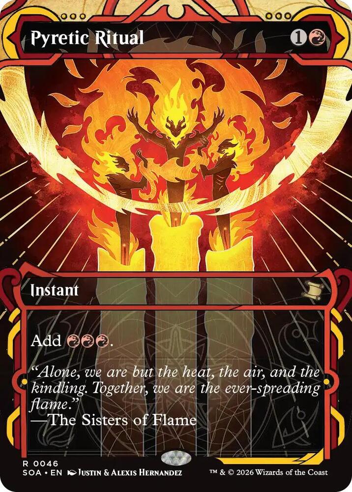 Pyretic Ritual 46 (Secrets of Strixhaven: Mystical Archive)  - Foil | Good Games Modbury