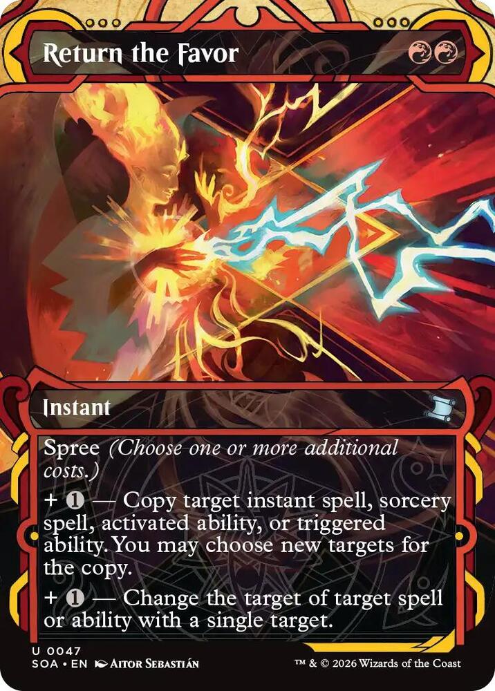 Return the Favor 47 (Secrets of Strixhaven: Mystical Archive)  - Foil | Good Games Modbury