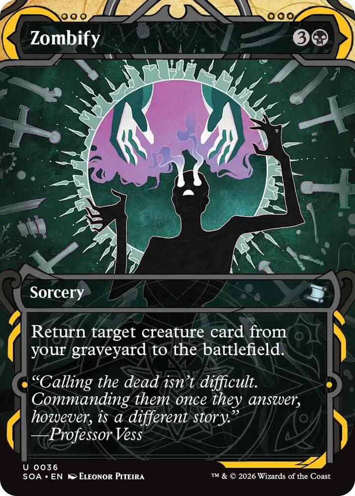 Zombify 36 (Secrets of Strixhaven: Mystical Archive)  - Foil | Good Games Modbury
