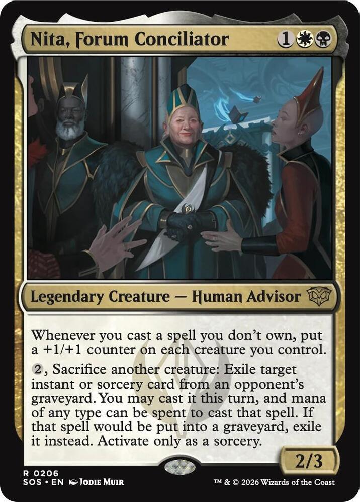Nita, Forum Conciliator 206 (Secrets of Strixhaven)  - Foil | Good Games Modbury