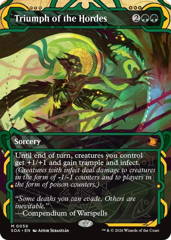 Triumph of the Hordes 59 (Secrets of Strixhaven: Mystical Archive)  - Foil | Good Games Modbury