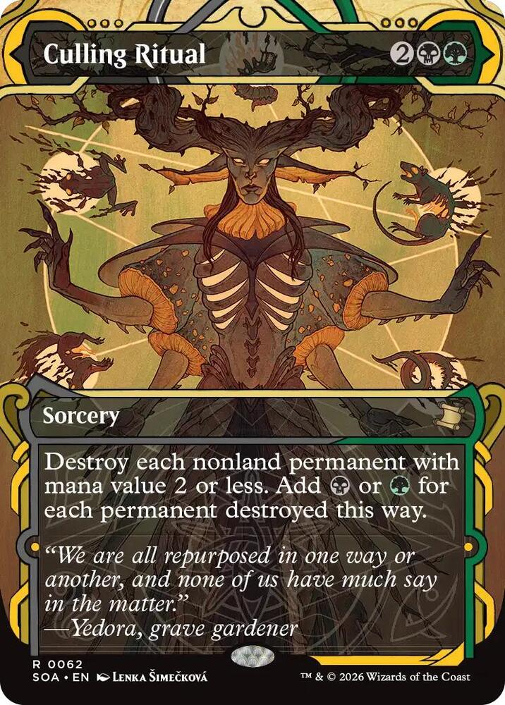 Culling Ritual 62 (Secrets of Strixhaven: Mystical Archive)  - Foil | Good Games Modbury