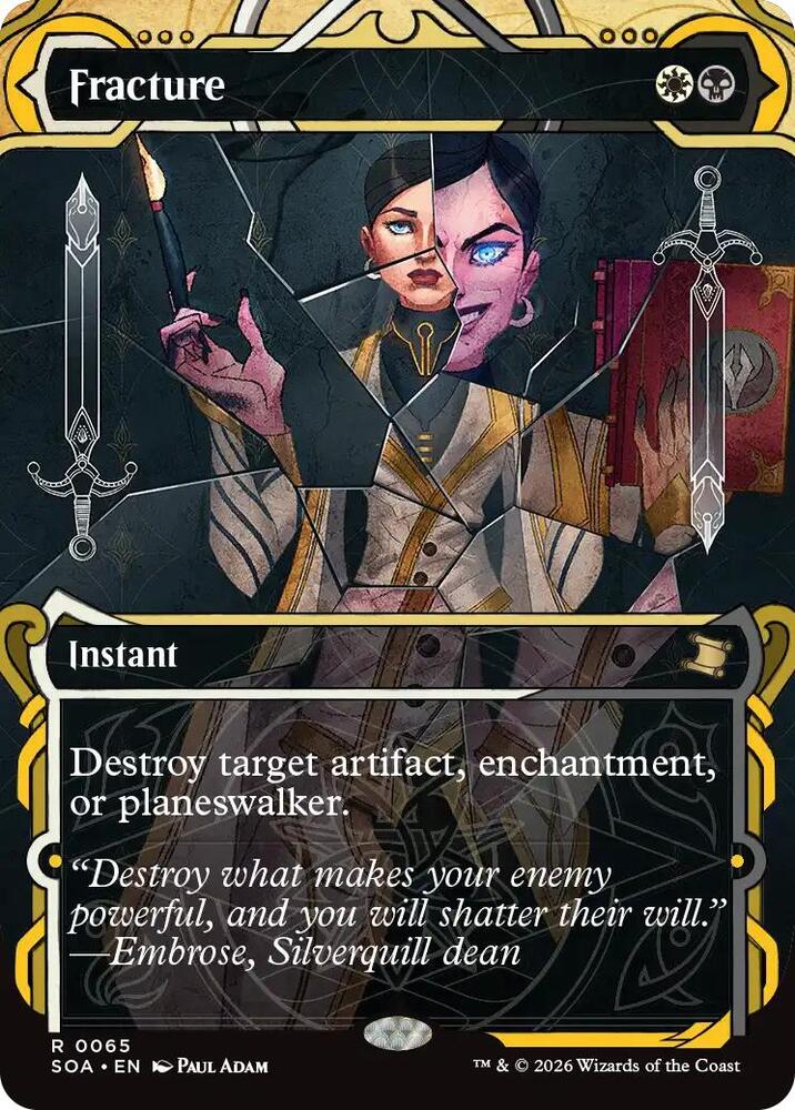Fracture 65 (Secrets of Strixhaven: Mystical Archive)  - Foil | Good Games Modbury