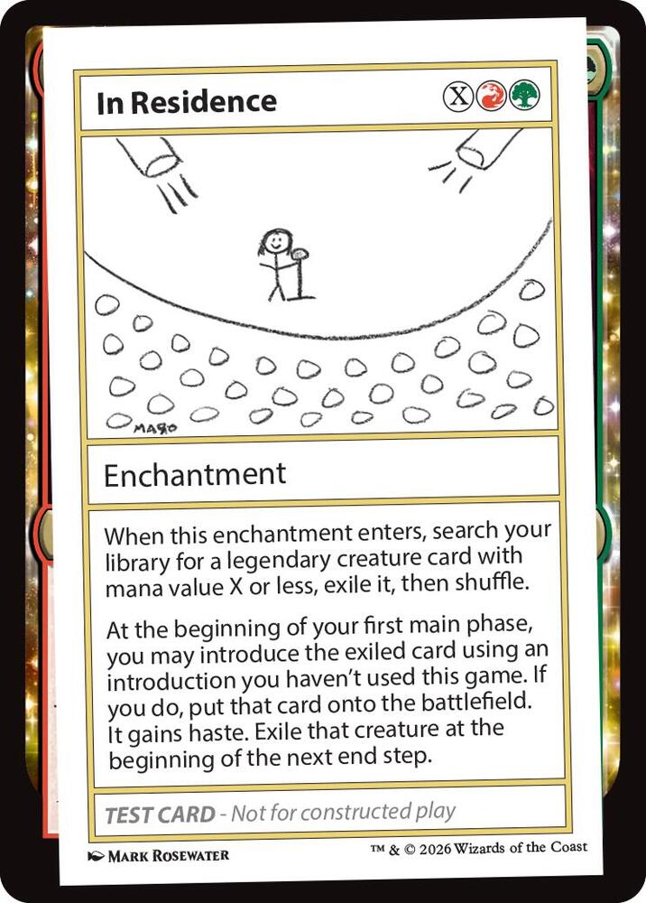 In Residence  (Mystery Booster: Convention Edition Exclusives)  | Good Games Modbury