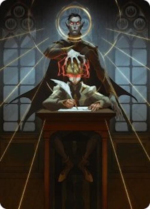Vampiric Tutor Art Card 45 (Art Series: Secrets of Strixhaven)  | Good Games Modbury