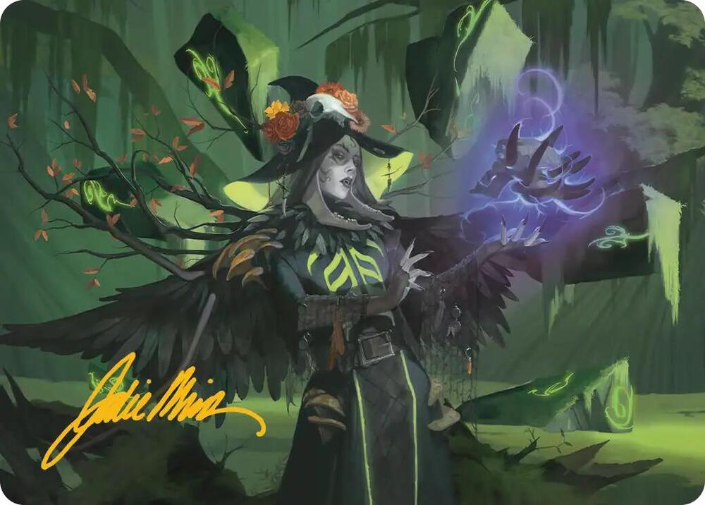 Emeritus of Woe Art Card Gold Stamped Signature 10 (Art Series: Secrets of Strixhaven)  | Good Games Modbury