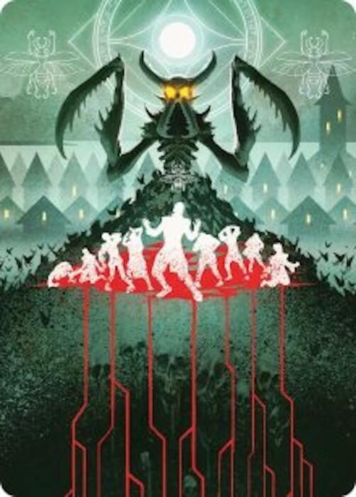 Feed the Swarm Art Card 44 (Art Series: Secrets of Strixhaven)  | Good Games Modbury