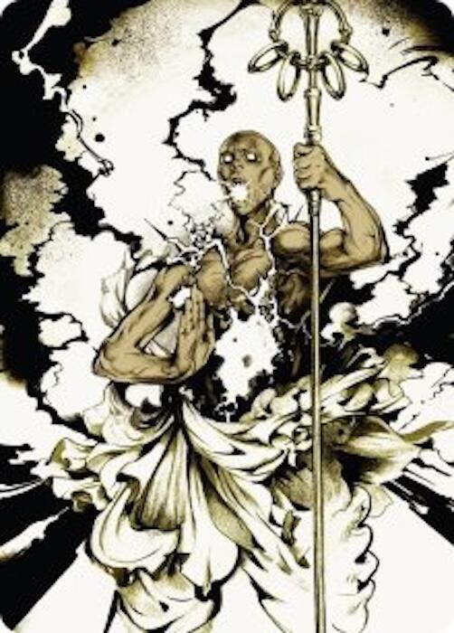 Burst Lightning Art Card 51 (Art Series: Secrets of Strixhaven)  | Good Games Modbury