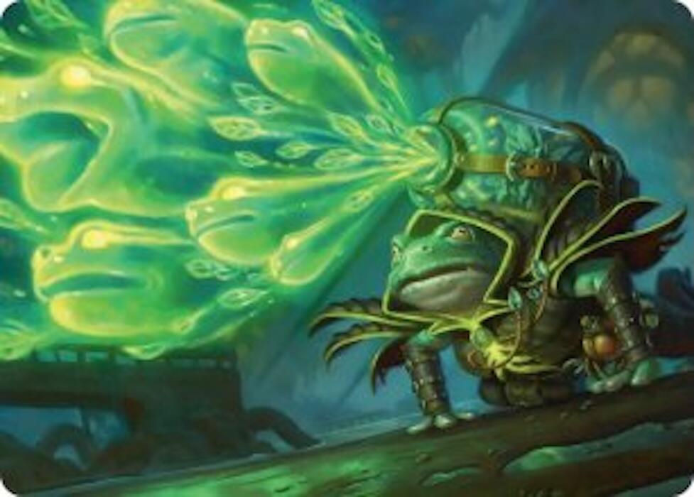 Burrog Barrage Art Card 15 (Art Series: Secrets of Strixhaven)  | Good Games Modbury