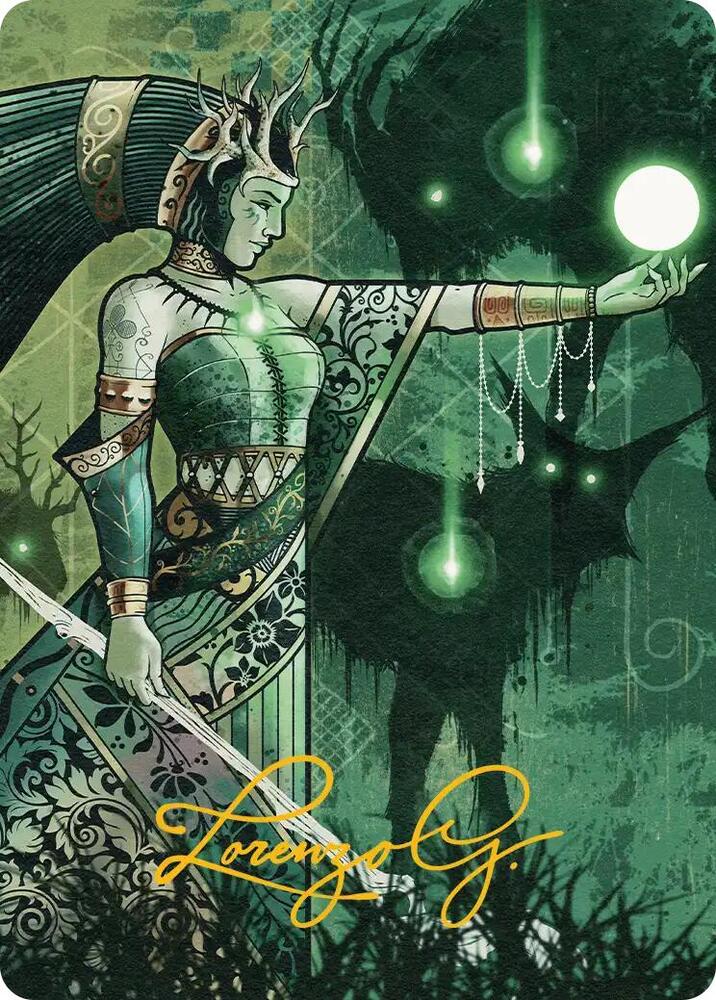 Shamanic Revelation Art Card Gold Stamped Signature 47 (Art Series: Secrets of Strixhaven)  | Good Games Modbury
