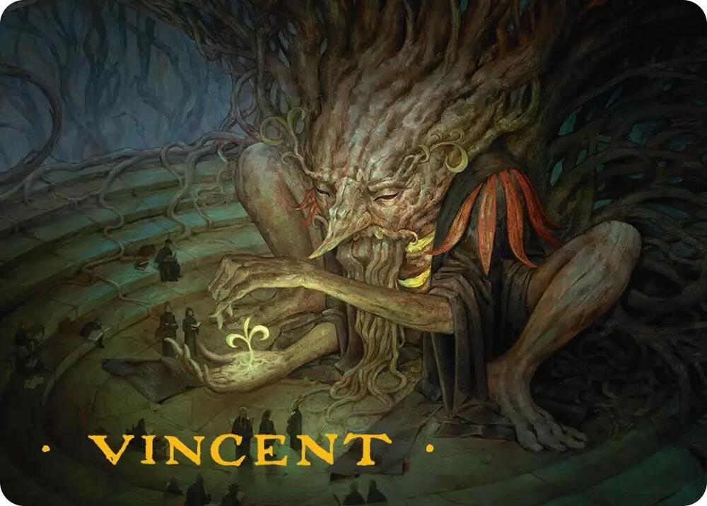 Old Growth Educator Art Card Gold Stamped Signature 20 (Art Series: Secrets of Strixhaven)  | Good Games Modbury