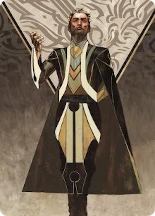 Ral Zarek Guest Lecturer Art Card 27 (Art Series: Secrets of Strixhaven)  | Good Games Modbury