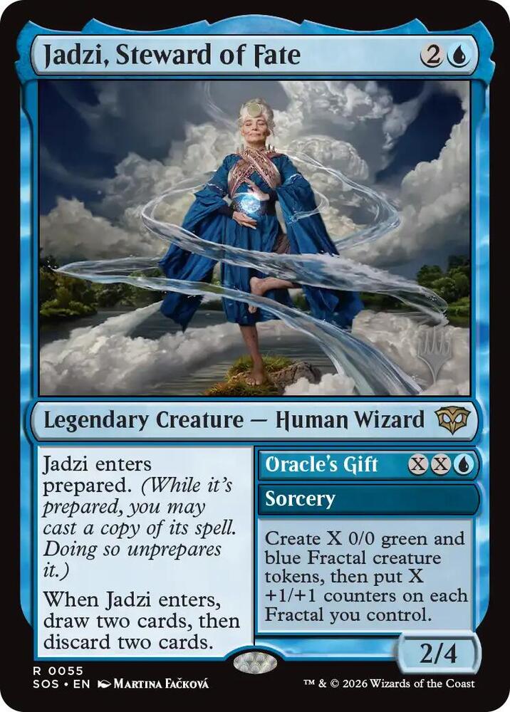 Jadzi Steward of Fate 55 (Promo Pack: Secrets of Strixhaven)  - Foil | Good Games Modbury