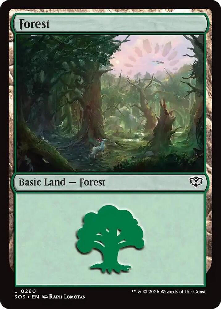 Forest 280 (Secrets of Strixhaven)  | Good Games Modbury