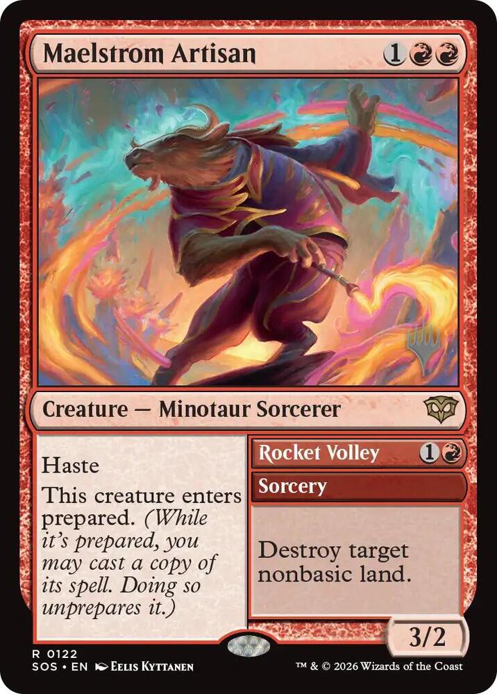 Maelstrom Artisan 122 (Promo Pack: Secrets of Strixhaven)  - Foil | Good Games Modbury