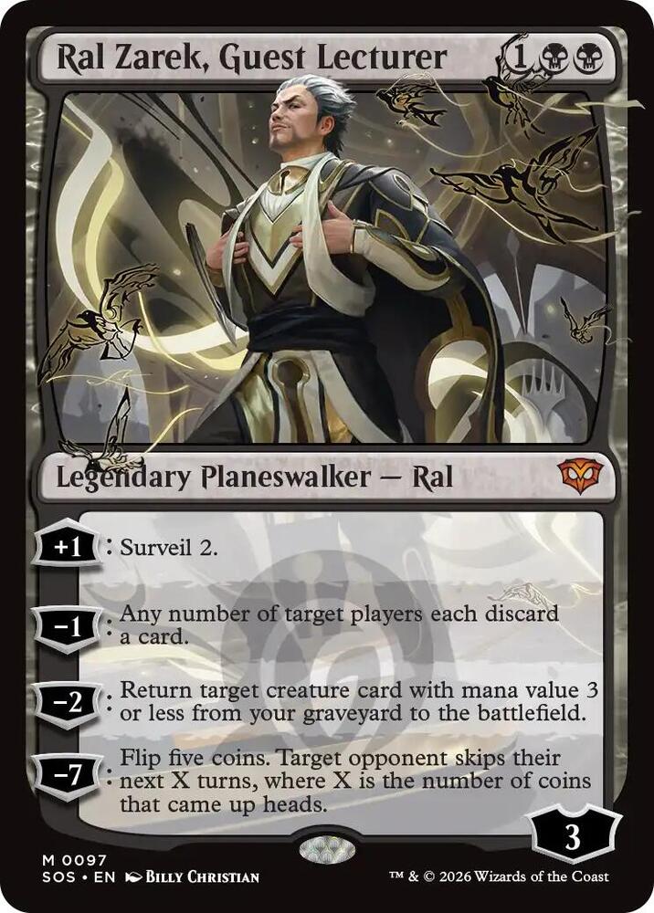 Ral Zarek Guest Lecturer 97 (Promo Pack: Secrets of Strixhaven)  | Good Games Modbury
