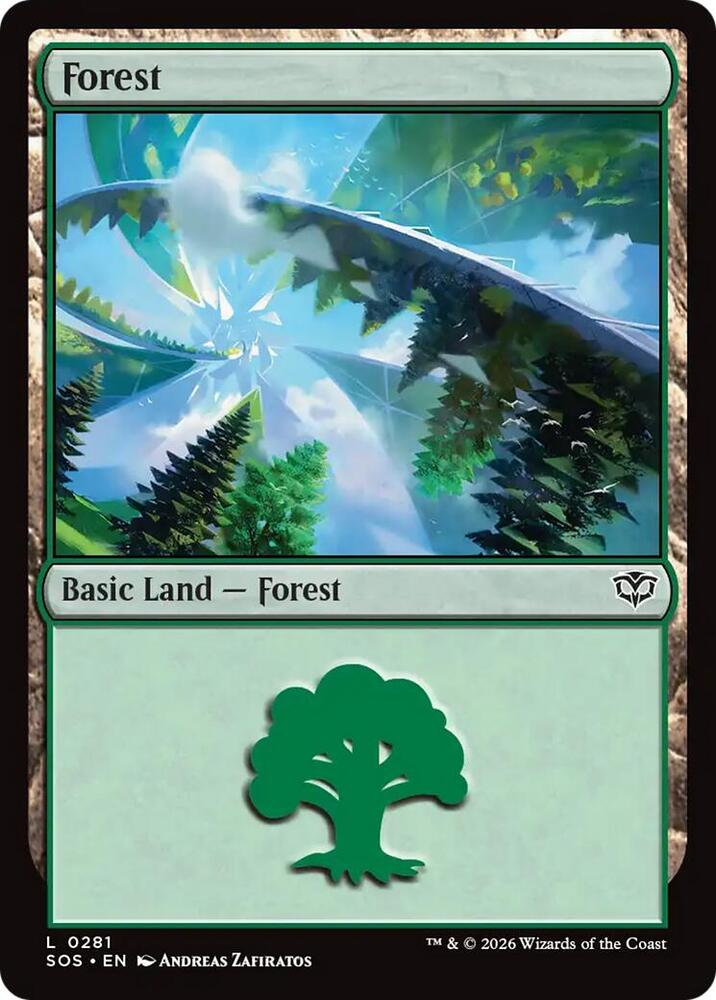 Forest 281 (Secrets of Strixhaven)  | Good Games Modbury