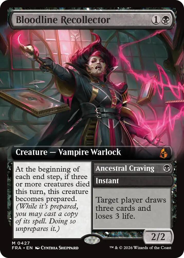 Bloodline Recollector Extended Art 427 (Reality Fracture)  | Good Games Modbury