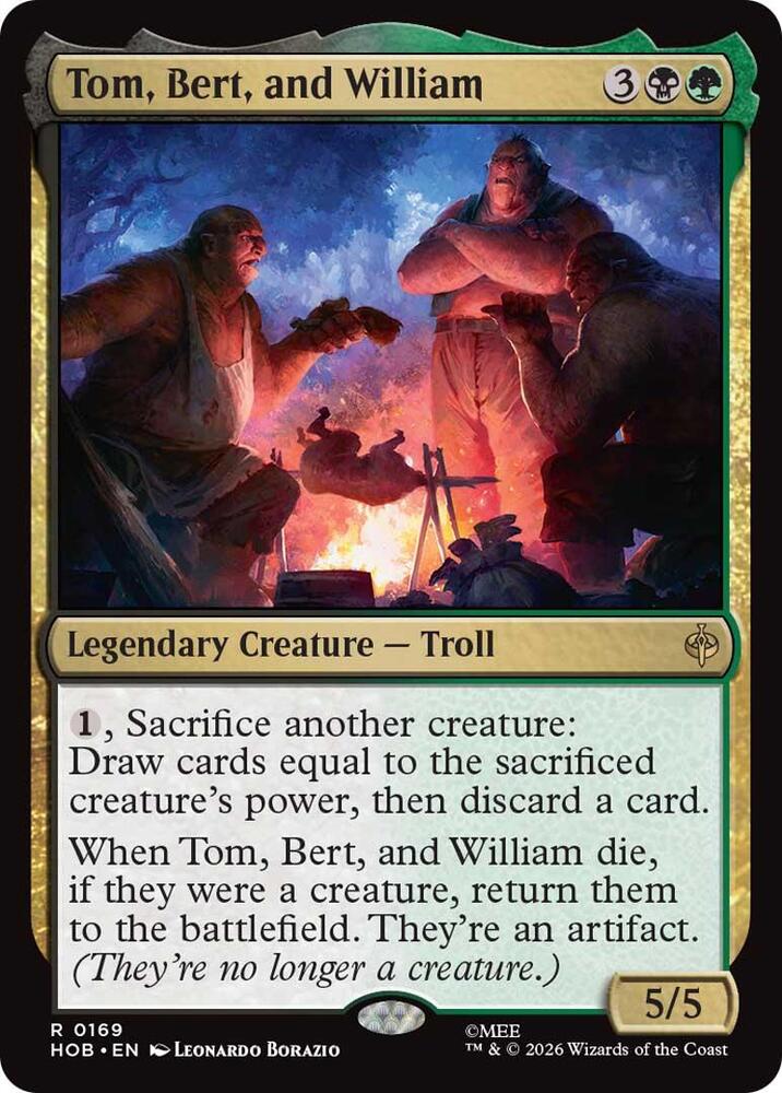 Tom, Bert, and William 169 (The Hobbit)  | Good Games Modbury