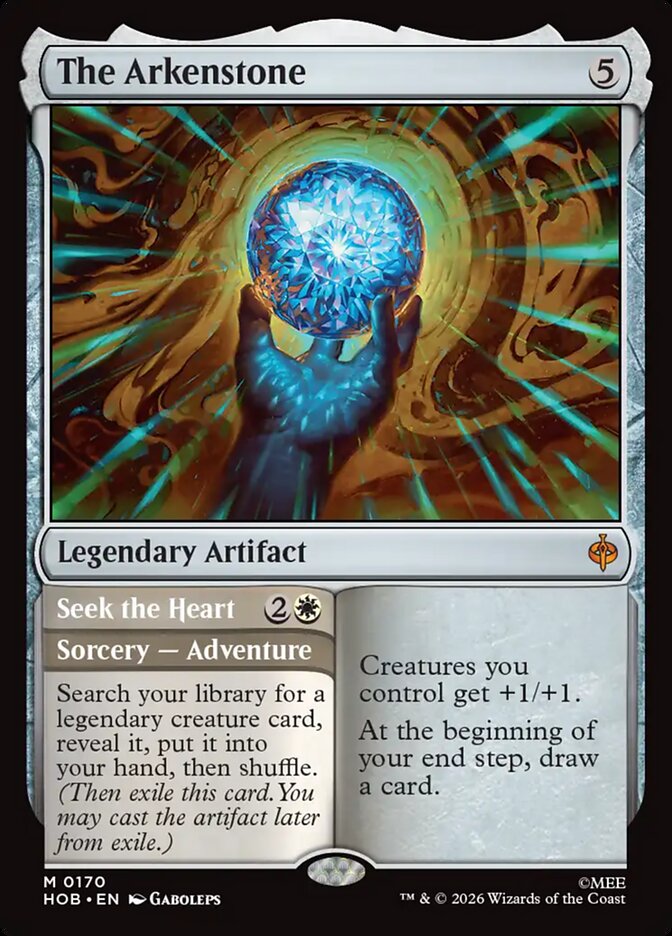 The Arkenstone // Seek the Heart 170 (The Hobbit)  - Foil | Good Games Modbury