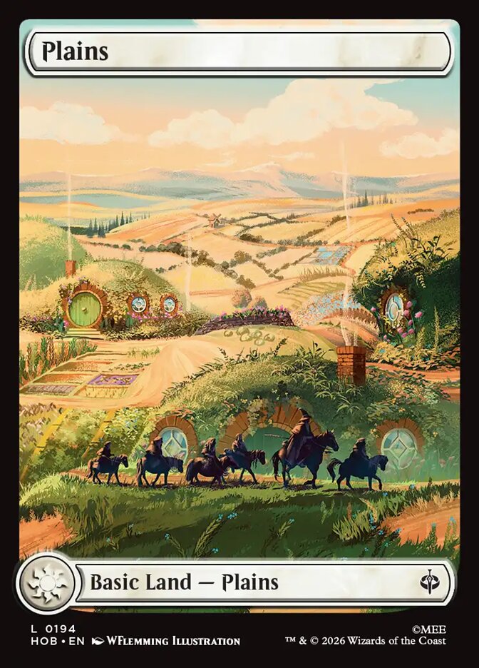 Plains 194 (The Hobbit)  - Foil | Good Games Modbury