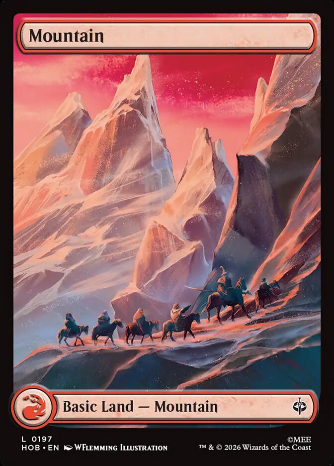 Mountain 197 (The Hobbit)  - Foil | Good Games Modbury