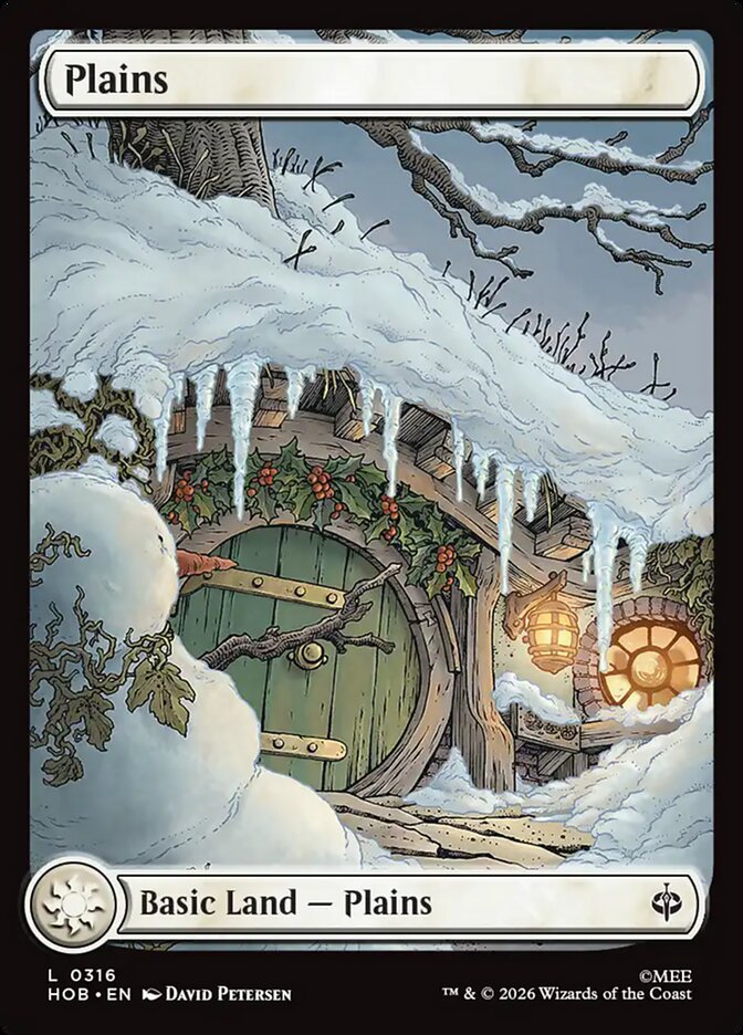 Plains 316 (The Hobbit)  - Foil | Good Games Modbury
