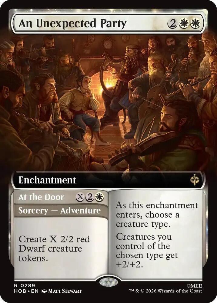 An Unexpected Party // At The Door 289 (The Hobbit)  - Extended Art | Good Games Modbury