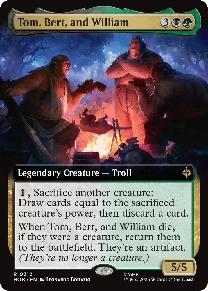 Tom, Bert, and William 312 (The Hobbit)  - Extended Art | Good Games Modbury