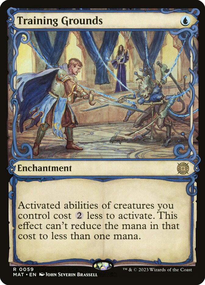 Training Grounds 59/50 (March of the Machine: The Aftermath)  - Showcase Foil | Good Games Modbury