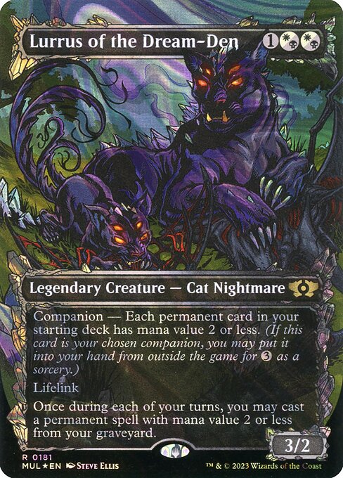 Lurrus, of the Dream-Den 181/65 (March of the Machine: Multiverse Legends)  - Borderless Halo Foil | Good Games Modbury