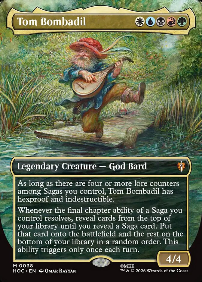 Tom Bombadil 38 (The Hobbit: Eternal-Legal)  - Borderless Foil | Good Games Modbury
