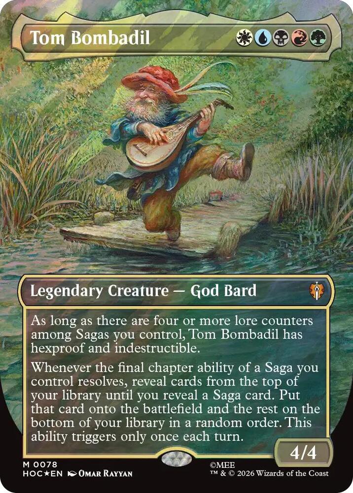 Tom Bombadil 78 (The Hobbit: Eternal-Legal)  - Borderless Surge Foil | Good Games Modbury