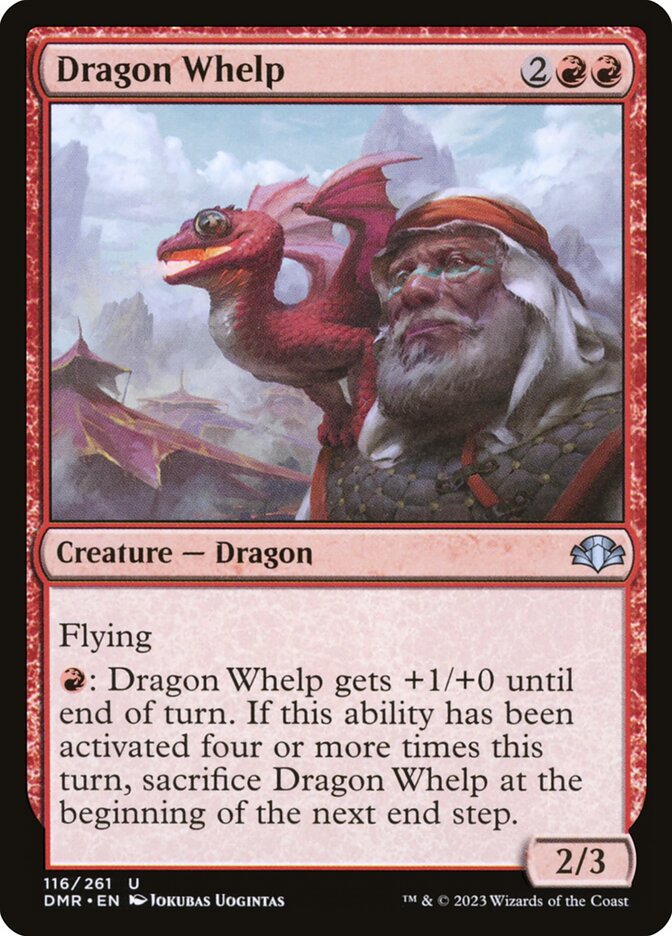 Dragon Whelp 116/261 (Dominaria Remastered)  - Foil | Good Games Modbury