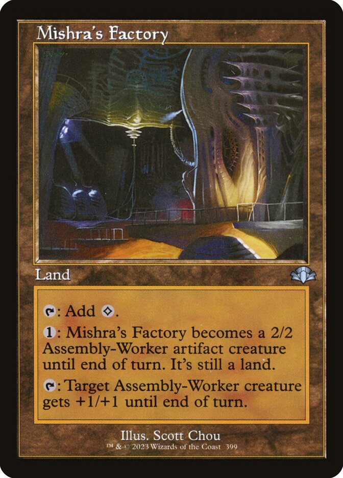 Mishra's Factory 399 (Dominaria Remastered)  - Retro | Good Games Modbury