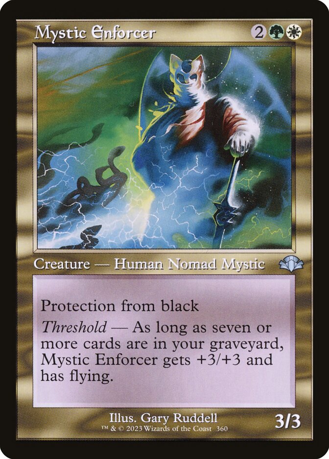 Mystic Enforcer 360/261 (Dominaria Remastered)  - Retro | Good Games Modbury