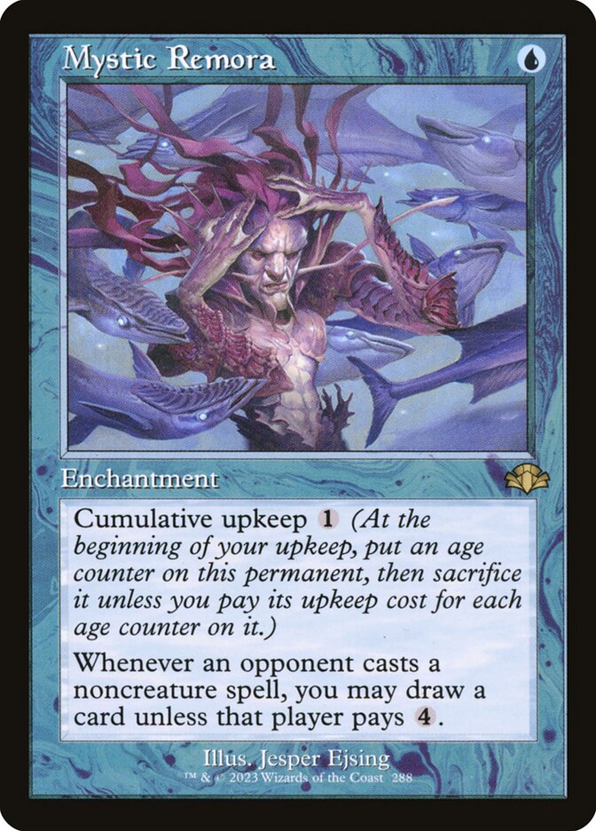 Mystic Remora 288/261 (Dominaria Remastered)  - Retro Foil | Good Games Modbury
